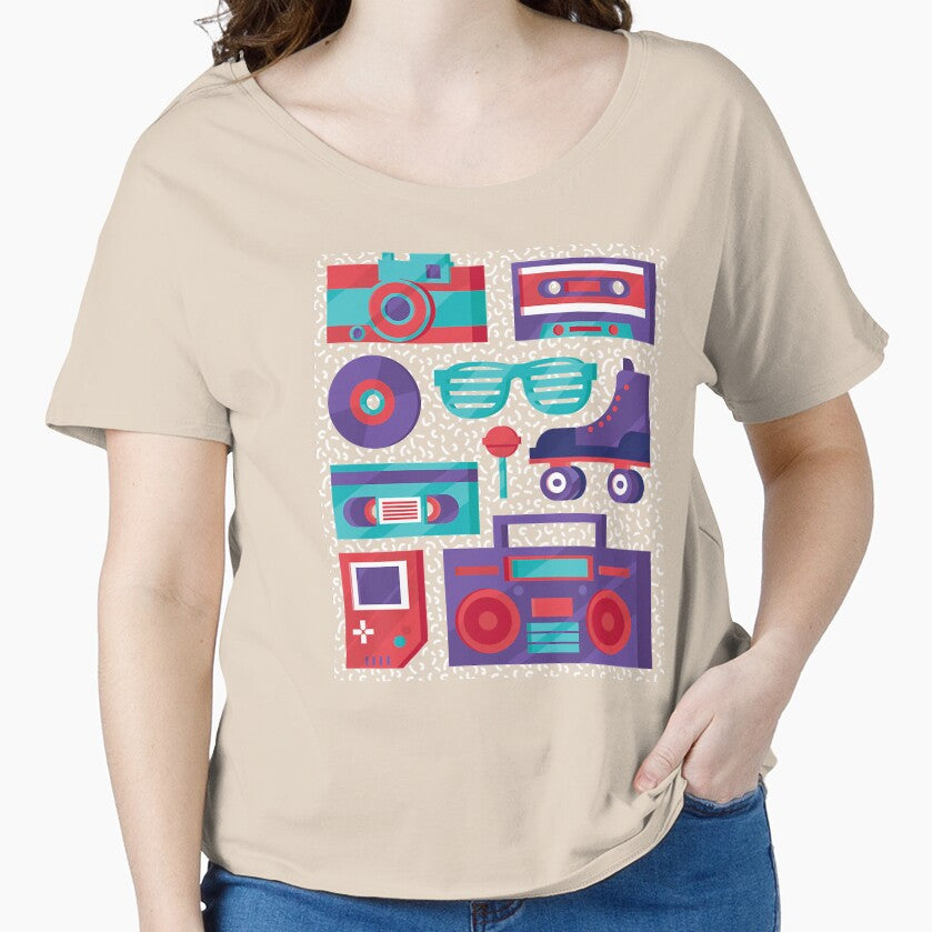Camera Cassette Video Tape Roller Skate - 90S 80S Retro Nostalgia by MacieBins