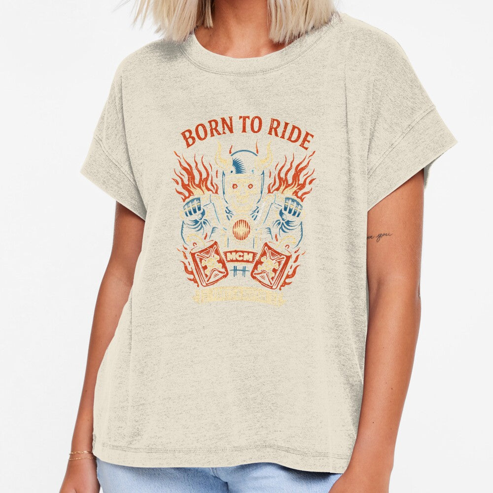 Born to Ride Motorcycle Parts by Matinez Pink