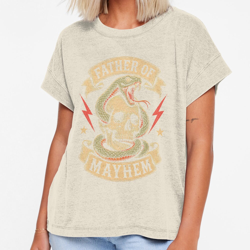 Father of Mayhem Funny Father's Day by zoes-ink