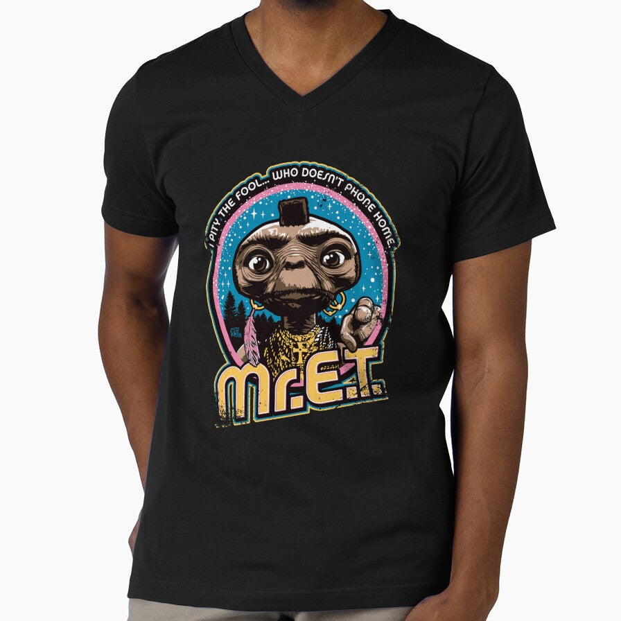 Mr. E.T. - 80s Retro Vintage Mash-Up by Captain RibMan
