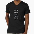 fck nzs cat middle finger by Shirt-Kaiser