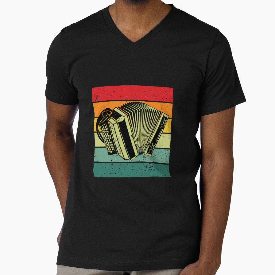 Accordion Accordionist Gift Retro Accordionist by Lenny Stahl