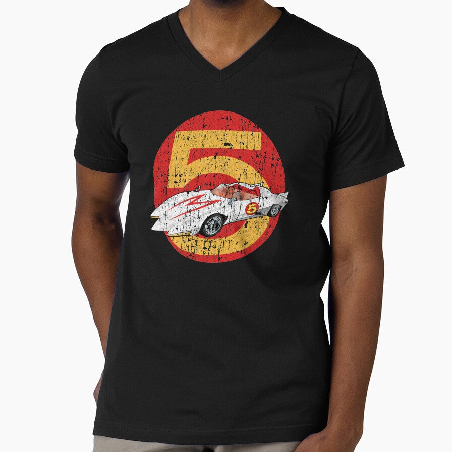 Mach 5 Distressed Vitage by romboshirt