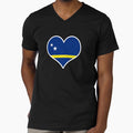 Curacao Flag Heart by PKHalford