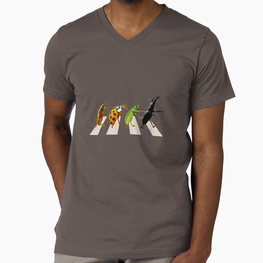 Beetles Tee Crossing by JNgraphictopia