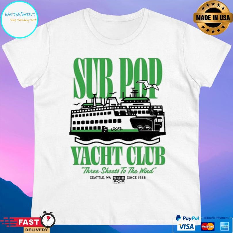 Sub Pop Mega Mart Sub Pop Yacht Club Shirt