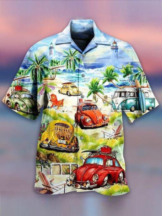 Surf Car Hawaiian Shirt