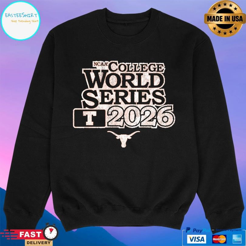 Texas Longhorns Baseball 2026 College World Series Shirt