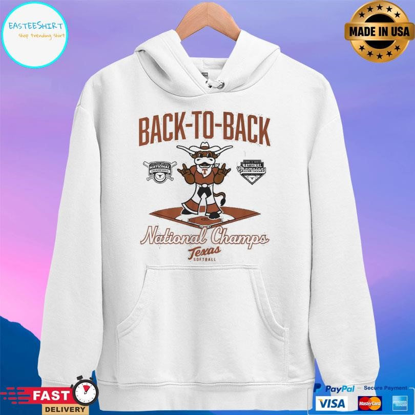 Texas Softball Back To Back Champions Diamond Shirt