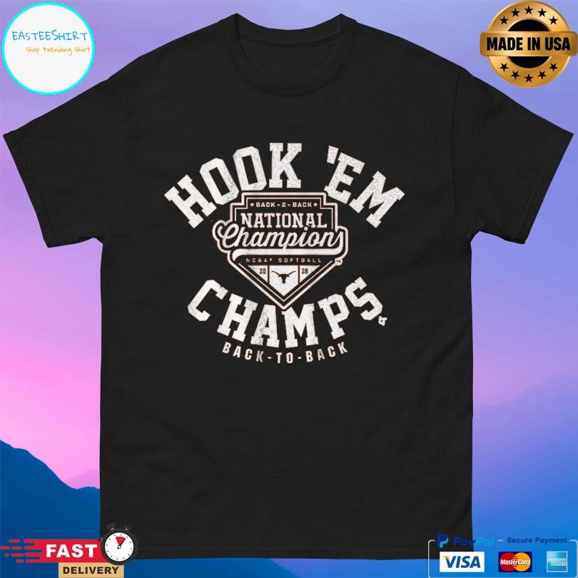 Texas Softball Hook ’em 2026 National Champs Shirt