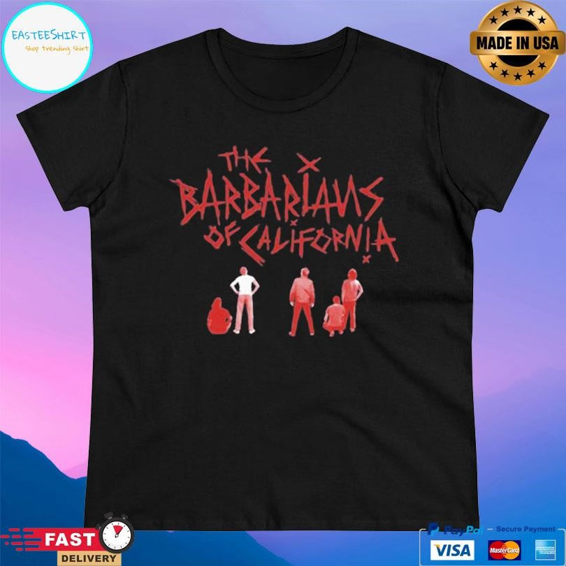 The Barbarians Of California X Villains For Good Shirt