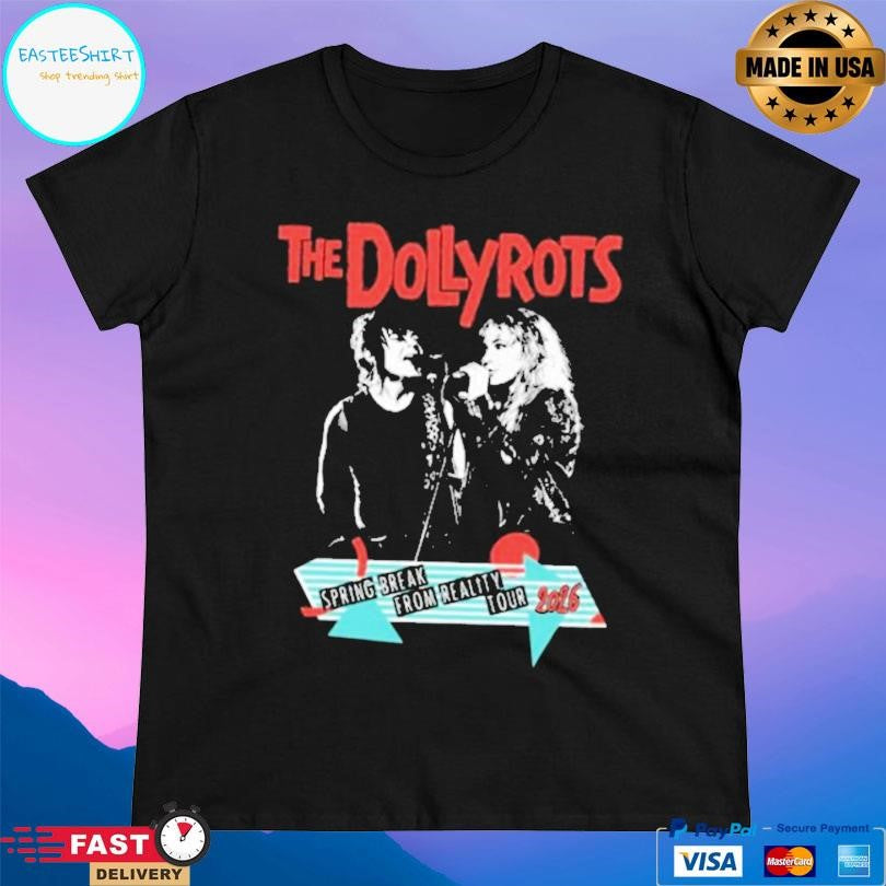 The Dollyrots Spring Break From Reality 2026 Tour Shirt