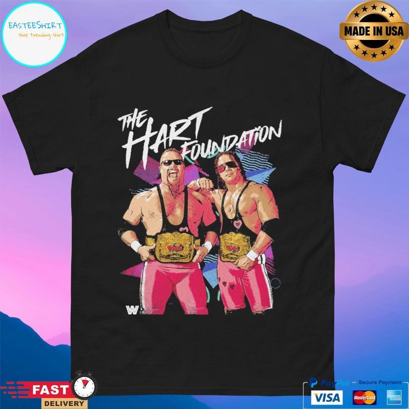 The Hart Foundation Retro Shirt