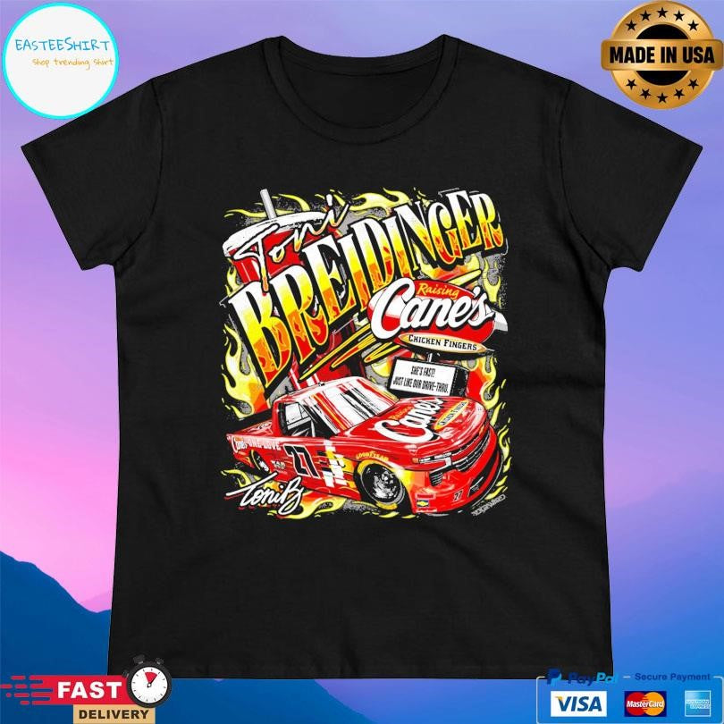 Toni Breidinger 2026 Daytona Raising Cane’s Toni Breidinger Shirt