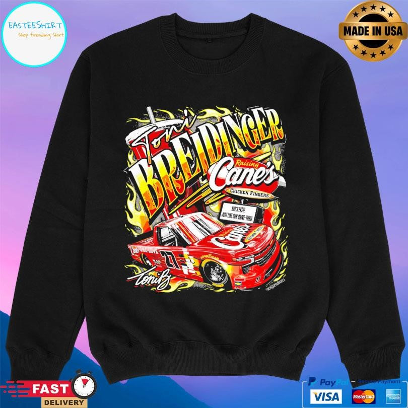 Toni Breidinger 2026 Daytona Raising Cane’s Toni Breidinger Shirt