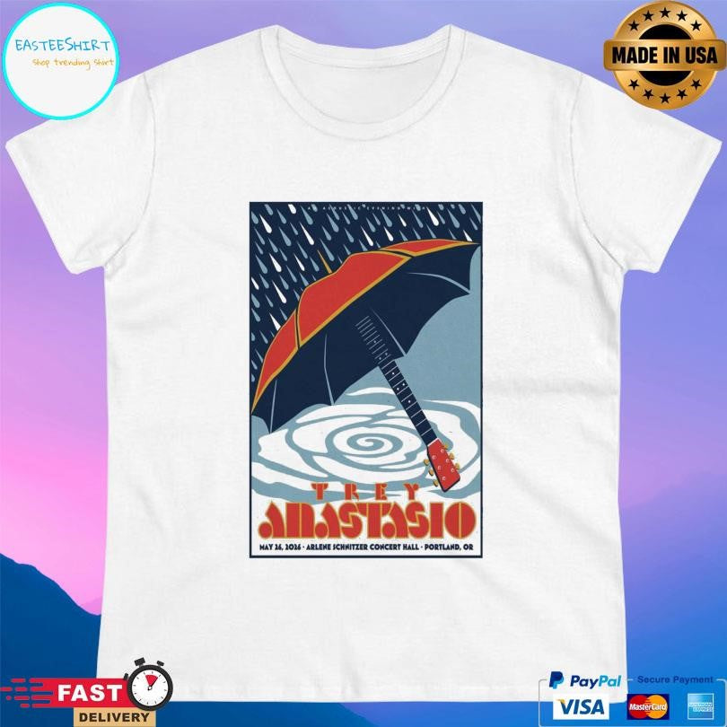 Trey Anastasio Band 5 26 2026 Portland Or Shirt
