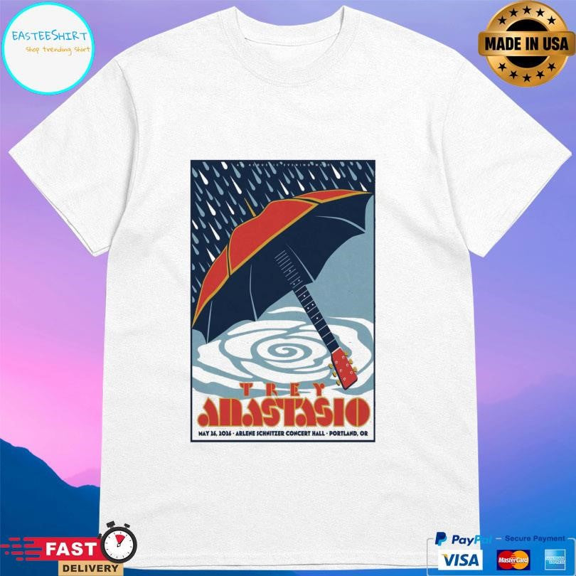 Trey Anastasio Band 5 26 2026 Portland Or Shirt