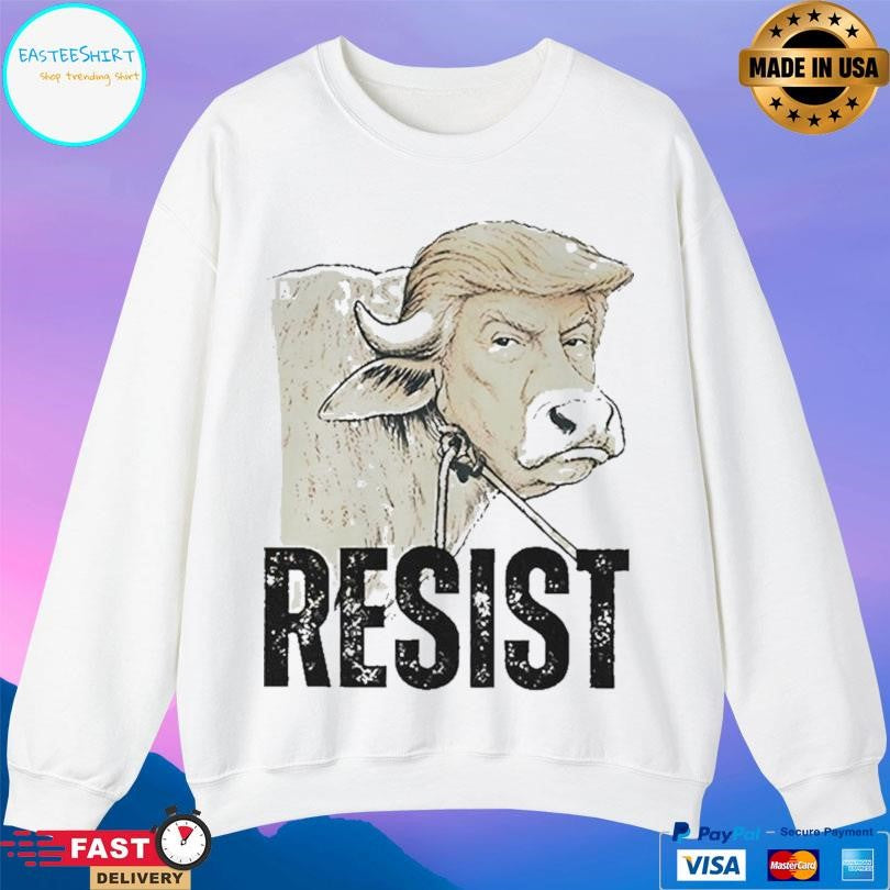 Trump-cow America Buffalo Resist Shirt