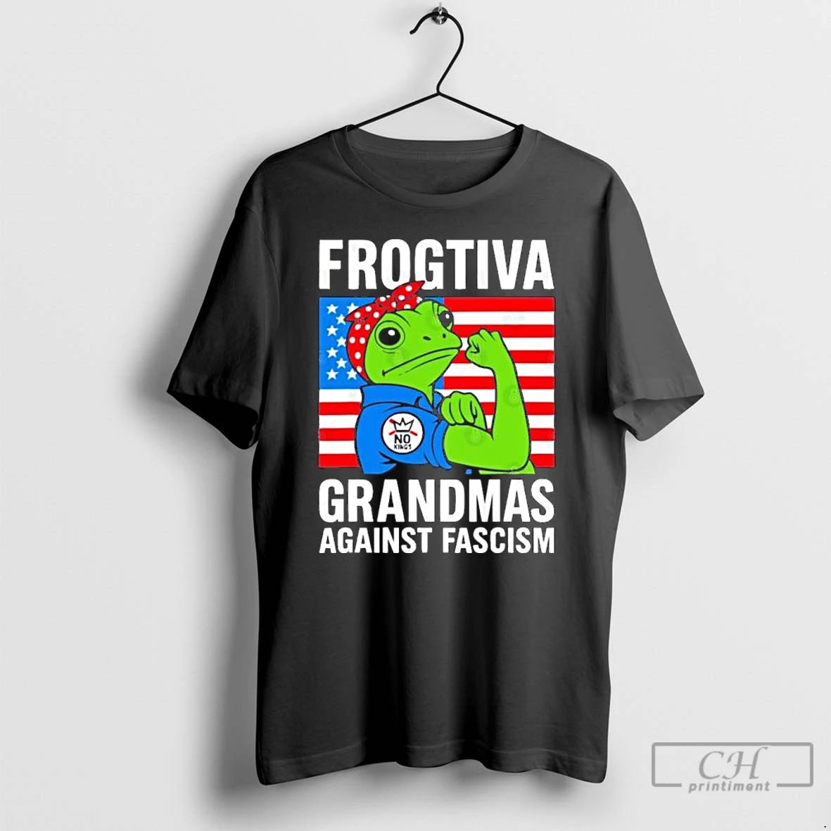 Classic Frogtifa Grandmas Against Fascism T Shirts