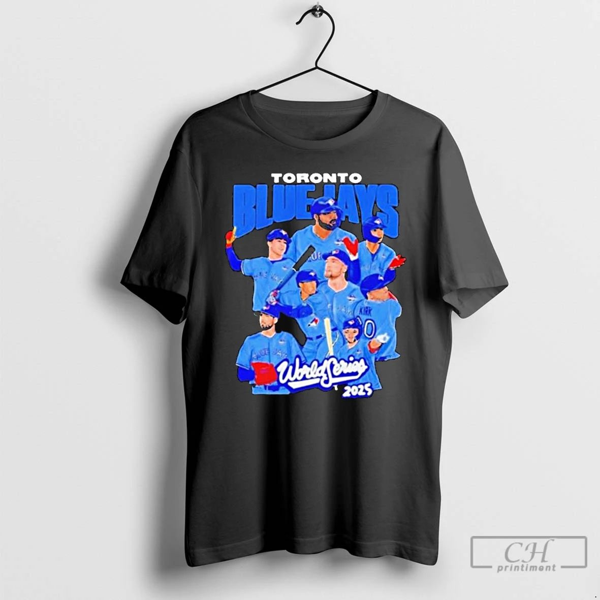 Classic Blue Jays All Team World Series 2025 Long Sleve T Shirts