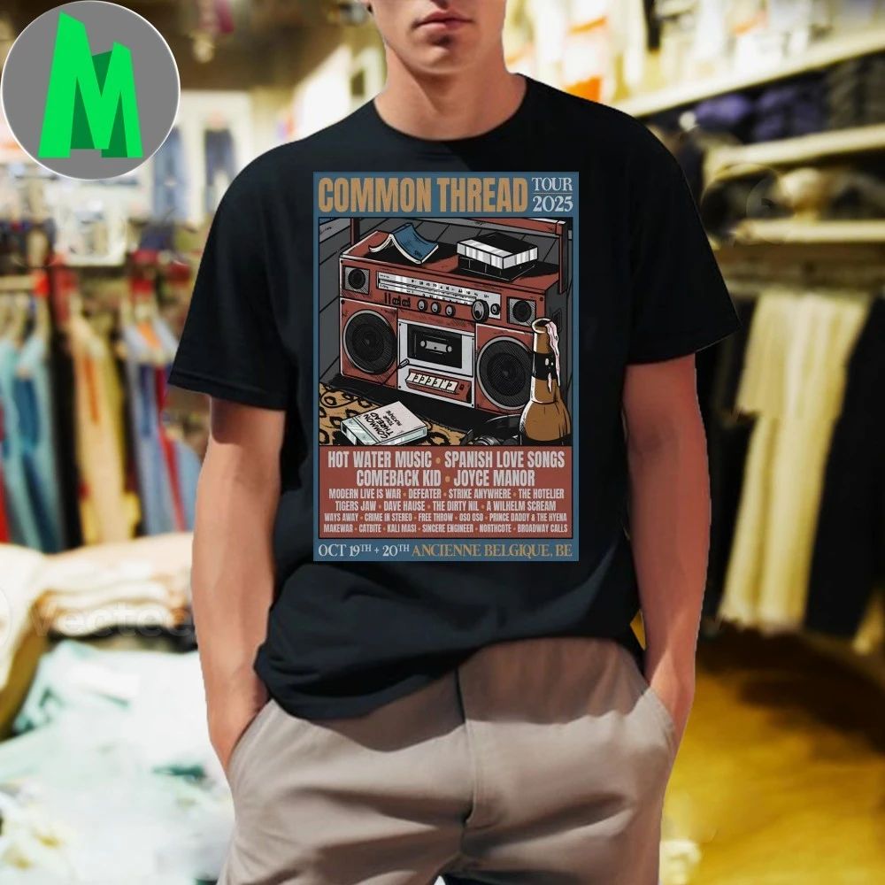 Common Thread October 19-20 2025 In Brussels Belgium Poster Shirt
