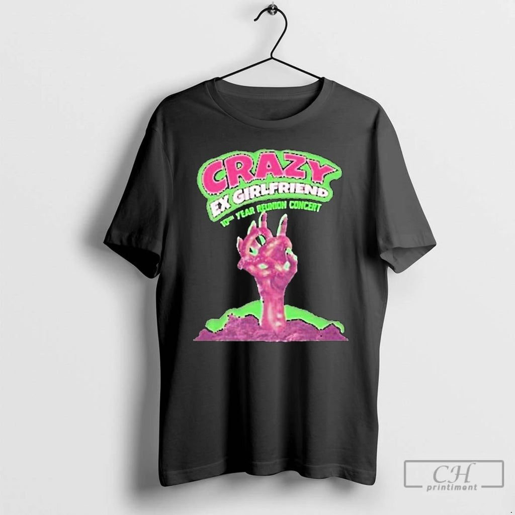 Classic Rachel Bloom Crazy Ex Girlfriend 10th Year Reunion Concert Hand Long Sleve T Shirts