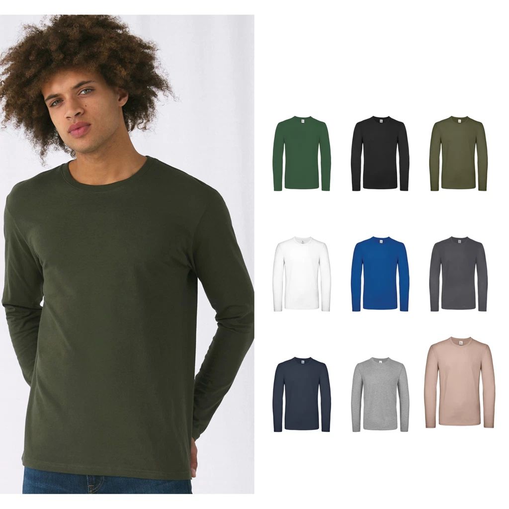 B&C Collection B&C #E150 long sleeve TU05T - Soft hand feel