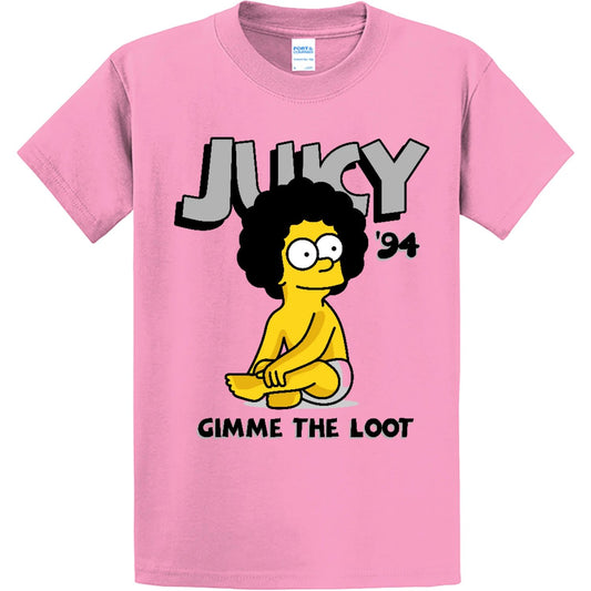 STREETWEAR ON DEMAND BEARD Juicy T-Shirt PINK SMALL - 4XLARGE