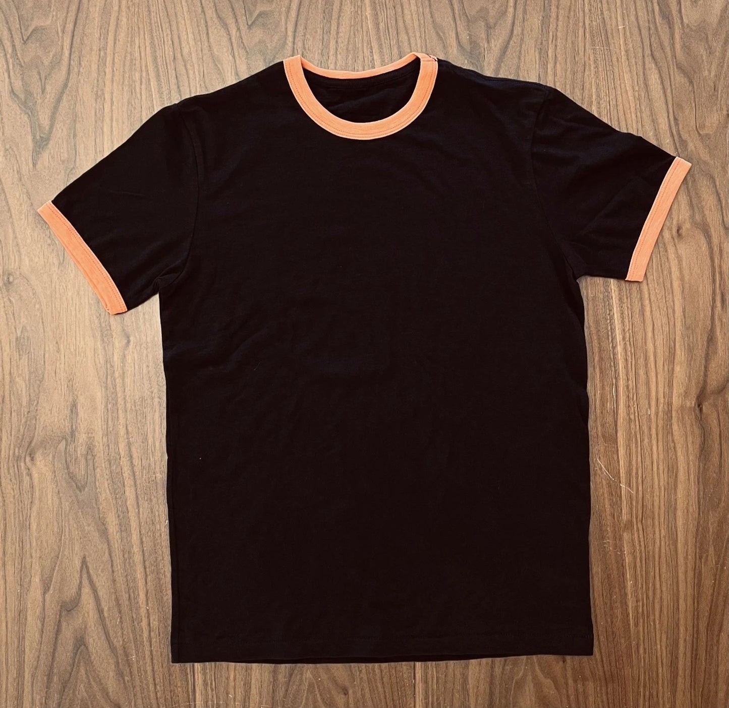 Johnson Motors - Ringer - NWOT - Jet Black/Orange - Medium (see pics/chart)