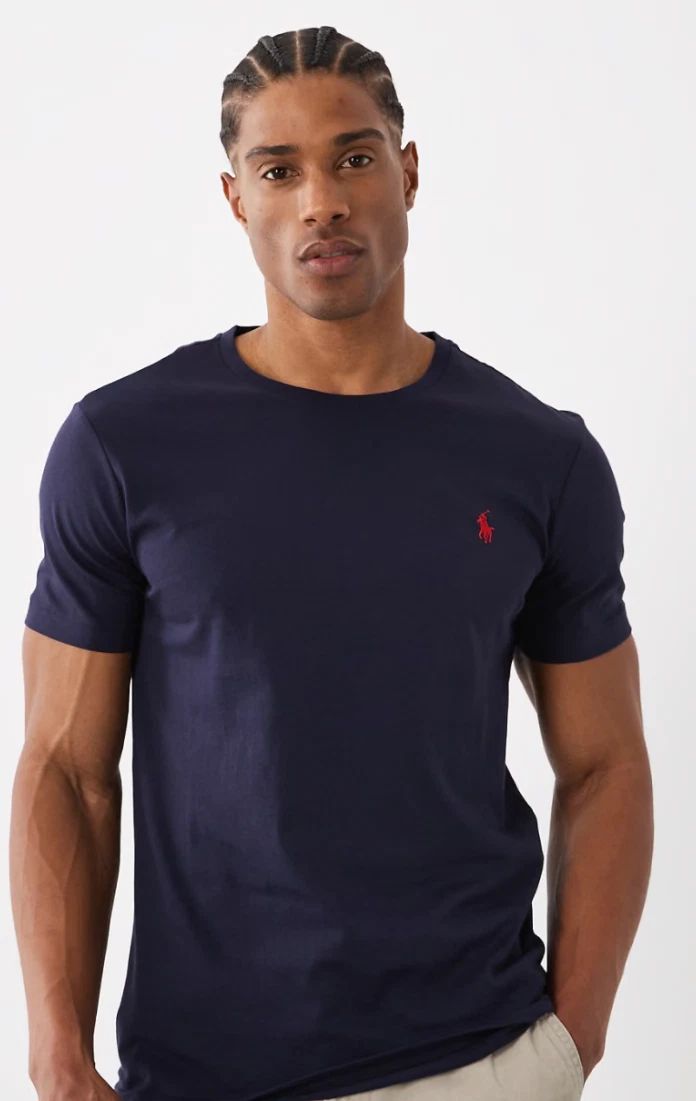 Polo Ralph Lauren Men's Crewneck T-shirt Casual Summer Slim Fit