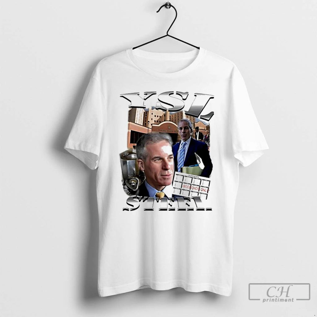Premium Brian Steel Ysl Steel 90s Bootleg T Shirts