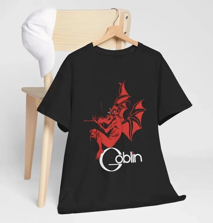 New GOBLIN Rock Band Legend Logo Mens Black T-Shirt Size S to 5XL