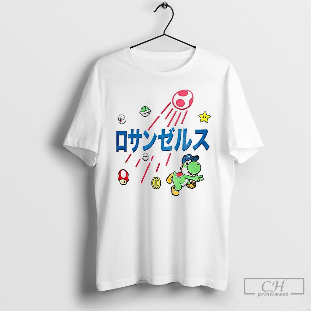 Premium Yoshinobu Yamamoto Dragon Cartoon Los Angeles Dodgers World Series Mvp 2025 T Shirts