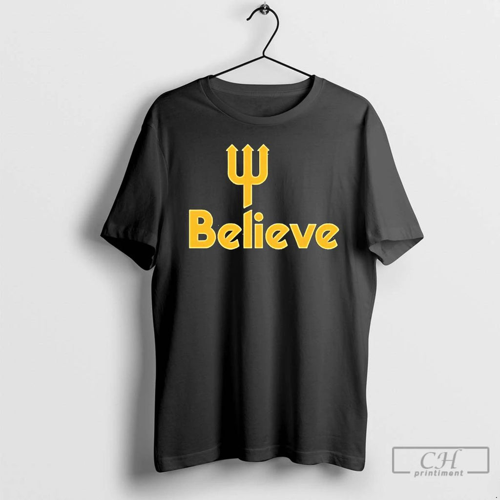 Classic Seattle Mariners Tridents Up Believe T Shirts