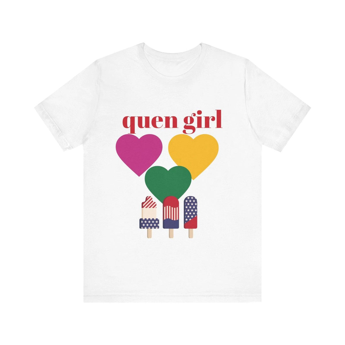 Quen Girl Tee - Trendy Unisex Shirt, Gift for Her, Casual Wear, Friendship [...]