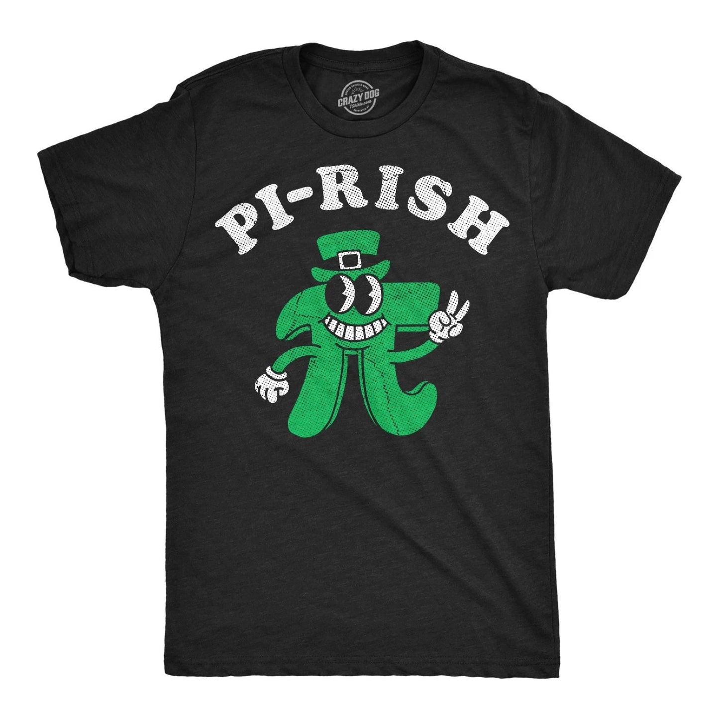 Mens Funny T Shirts Pi Rish Sarcastic Nerdy St Patricks Day Tee For Men