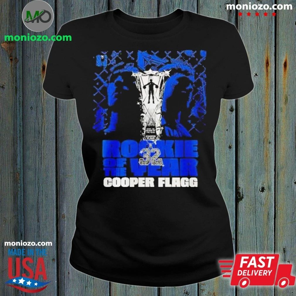 Dallas Mavericks Cooper Flagg 2025-26 Rookie Of The Year Shirt