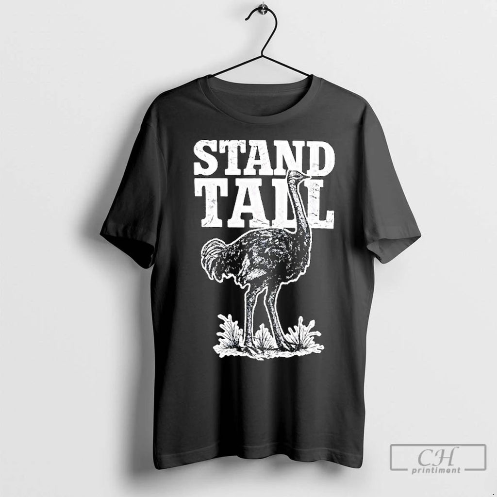 Classic Stand Tall Ostrich Graphic