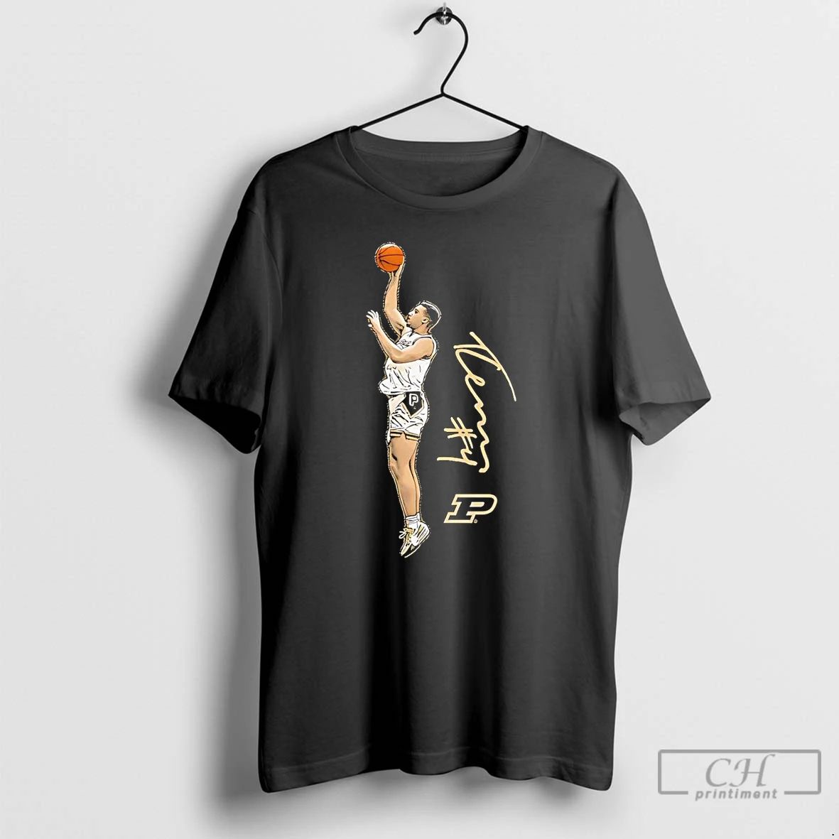 Classic Trey Kaufman Renn Jumpshot Signature Purdue Boilermakers T Shirts
