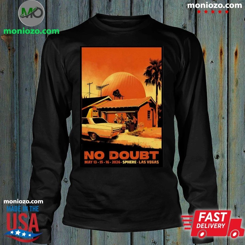 Original No Doubt May 13 15 16 2026 In Las Vegas NV Poster Shirt