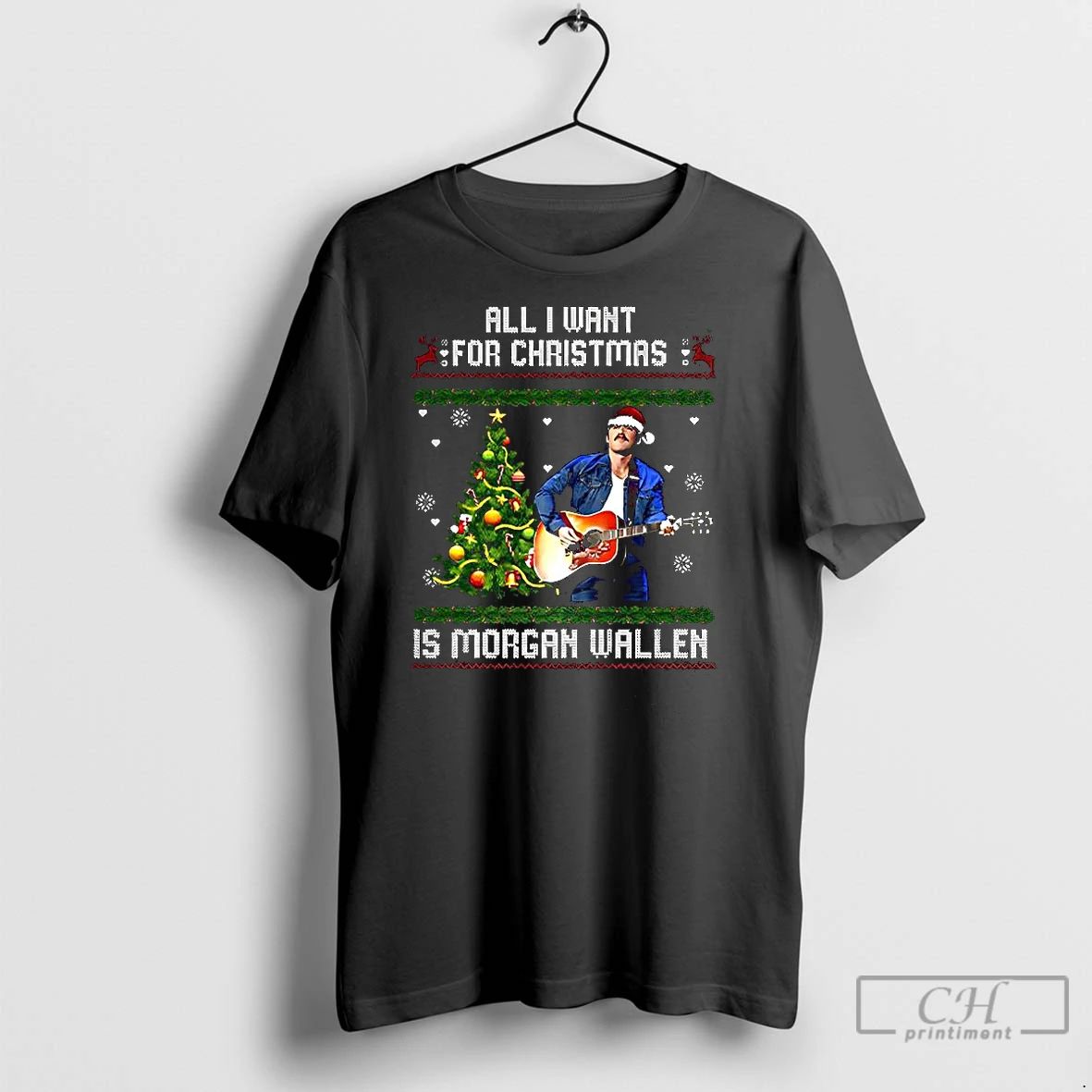 Classic All I Want For Christmas Is Morgan Country Music