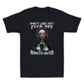 Don't Like Me? Fck Off  Problem Solved Defiant Nun Gothic Evil Men's T-Shirt