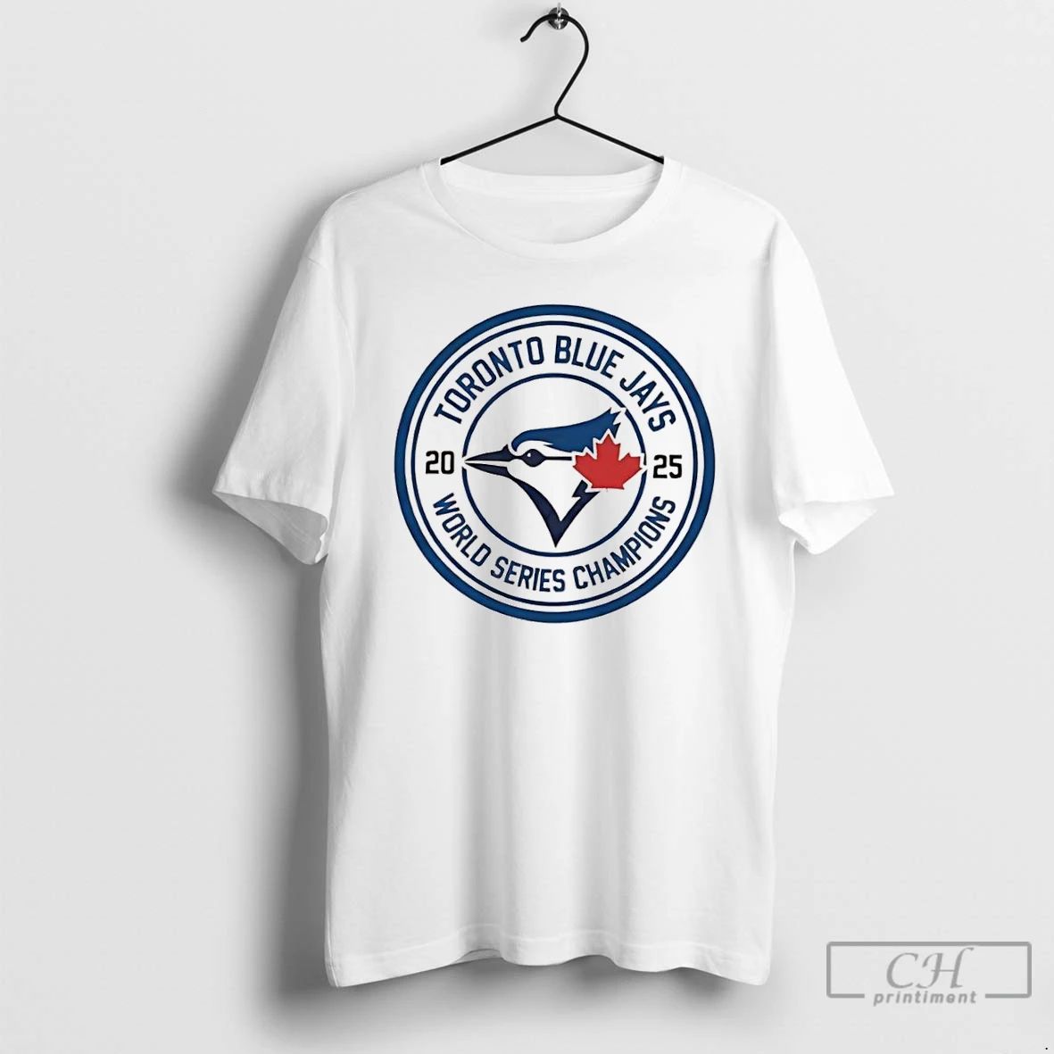 Classic Toronto Blue Jays World Series Champions 2025 Logo Baseball T Shirts
