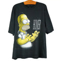 Vintage Homer - Simpsons Black Men and Women All Size Cotton T-Shirt VA029