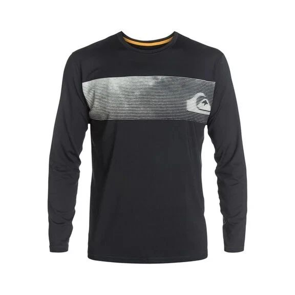 Quiksilver Breakwater Surf Shirt XL Excellent Black Logo