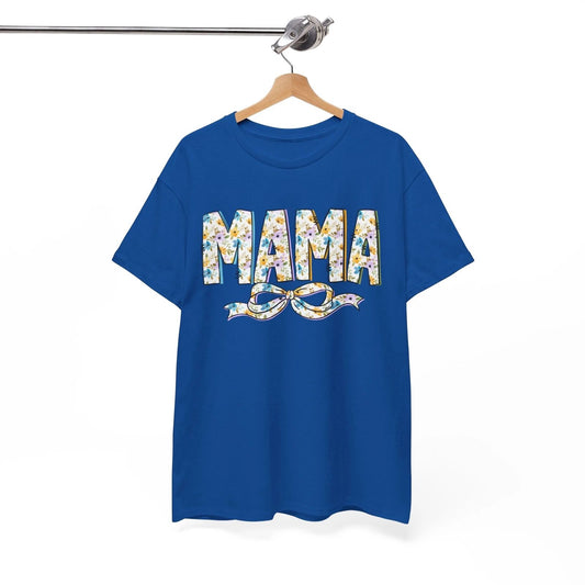 Mama Bohemian Floral T-Shirt - Trendy Flower Tee for Free Spirits & Nature Fans