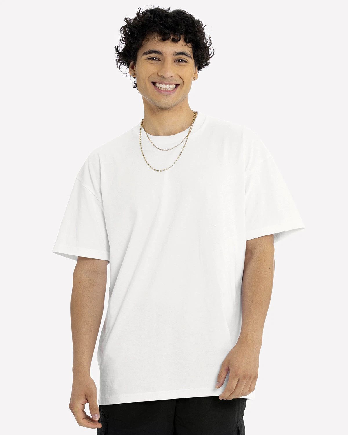 2 Pack Of Next Level Apparel Unisex Heavyweight Stylish Plain T-Shirt 7200