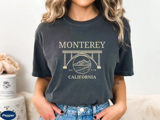 Monterey Shirt Travel Gift for California Trip Lover Favorite Souvenir Tee