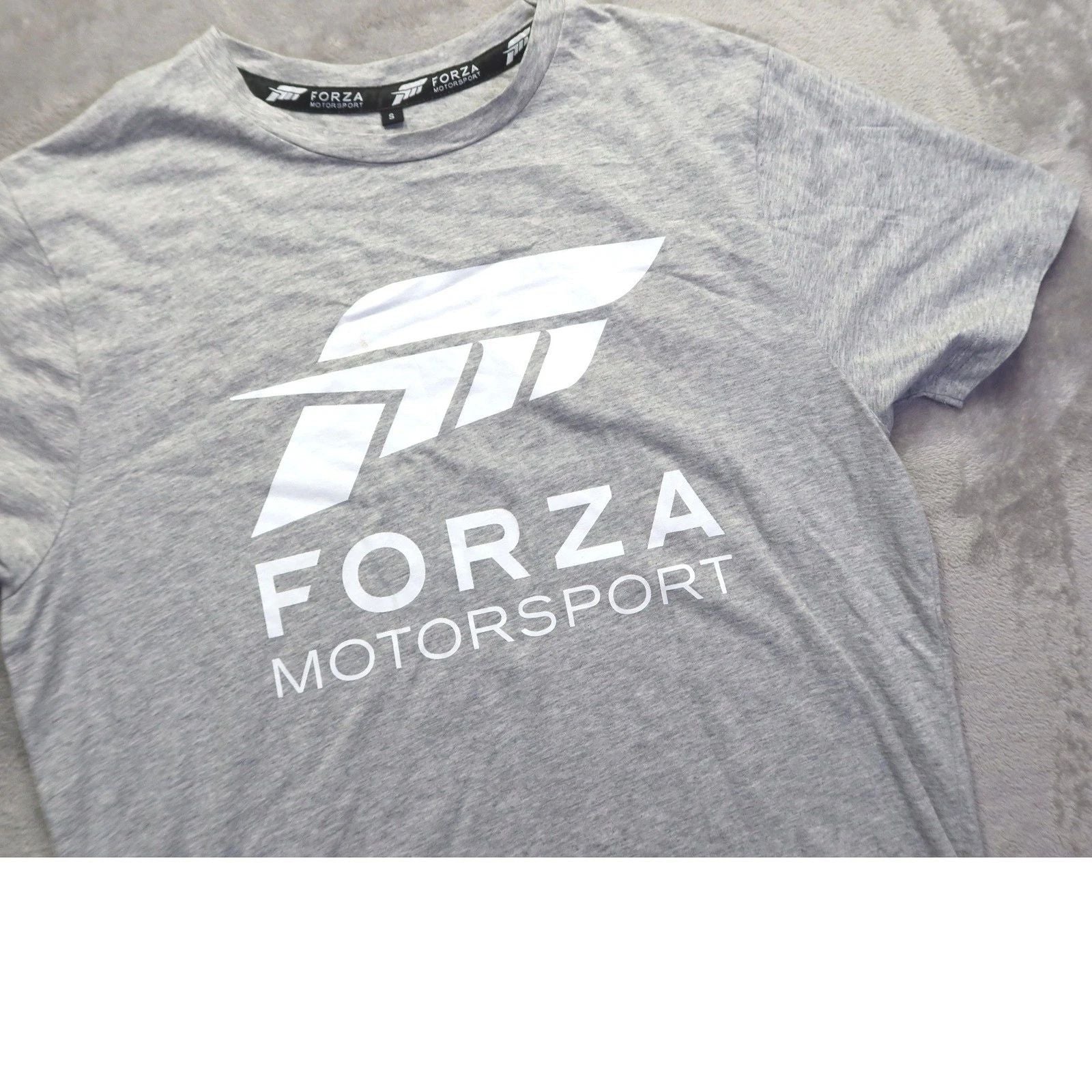 Forza Motorsport 2017 Race Crew Graphic T-Shirt Gray Men's S Gaming Xbox Tee