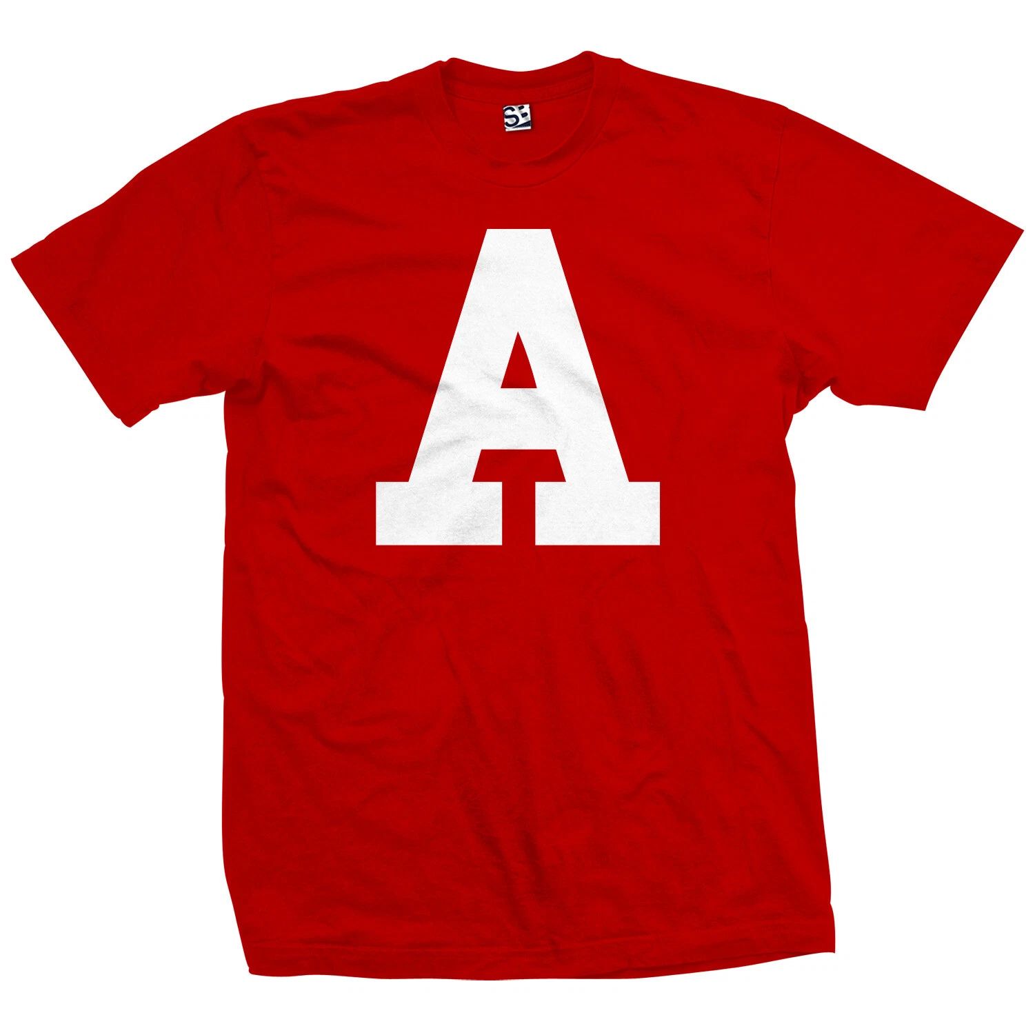 Custom Big Letter T-Shirt | Sports Fan Team Colors Cheer Crowd Large Font Text